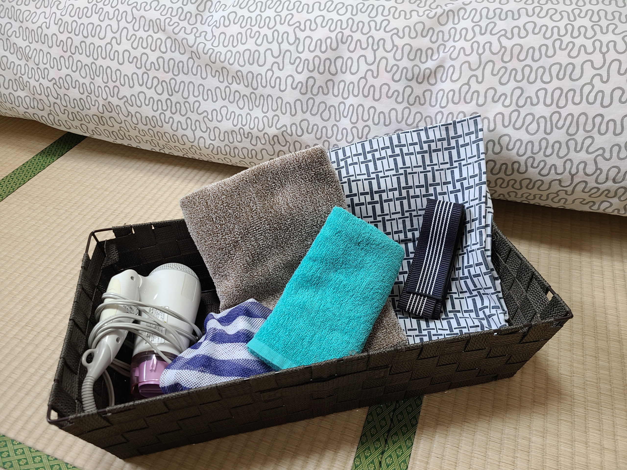 The yukata and bath set