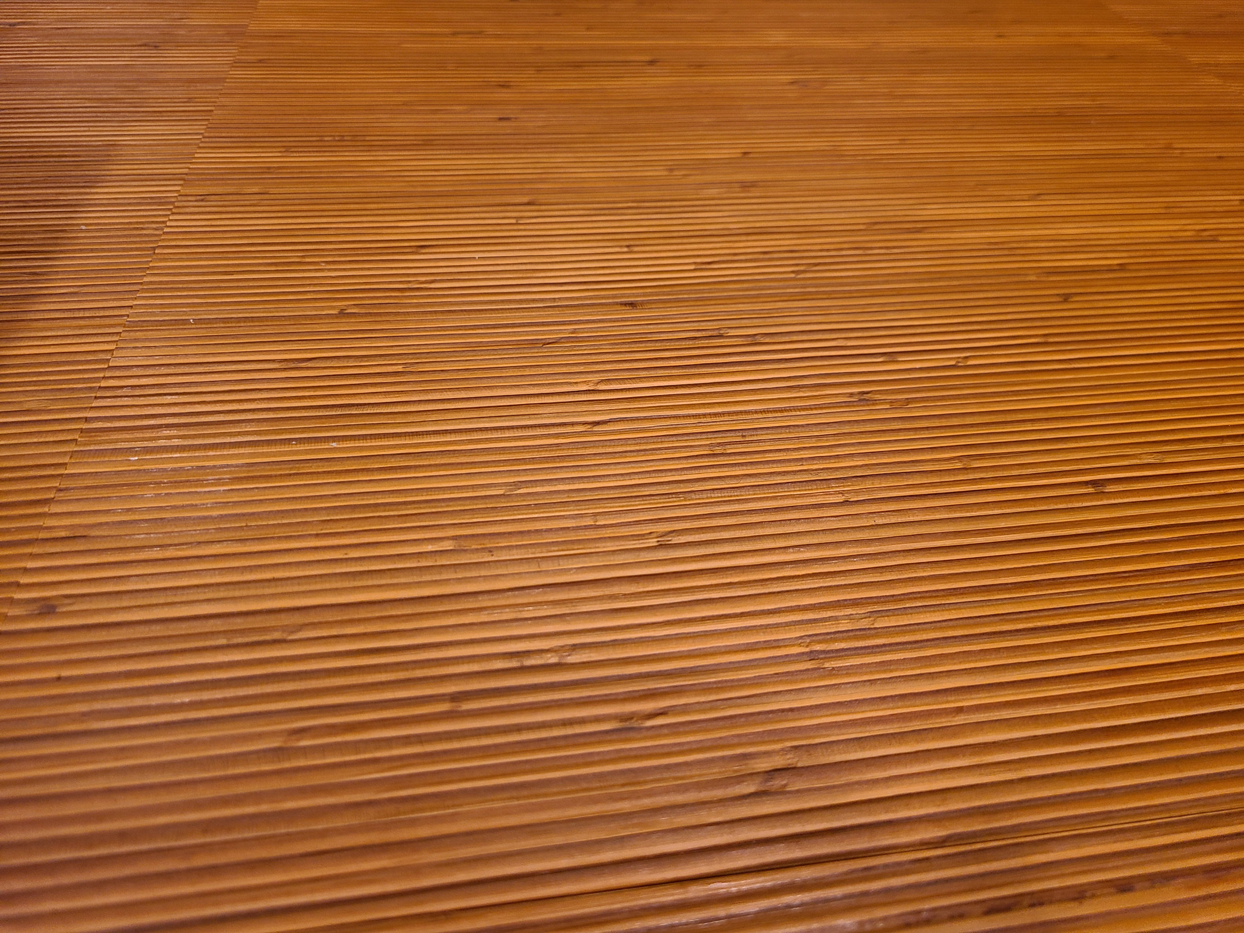 Extra care has been put into the choice of flooring, ridged wood, which has a pleasant feel under bare feet