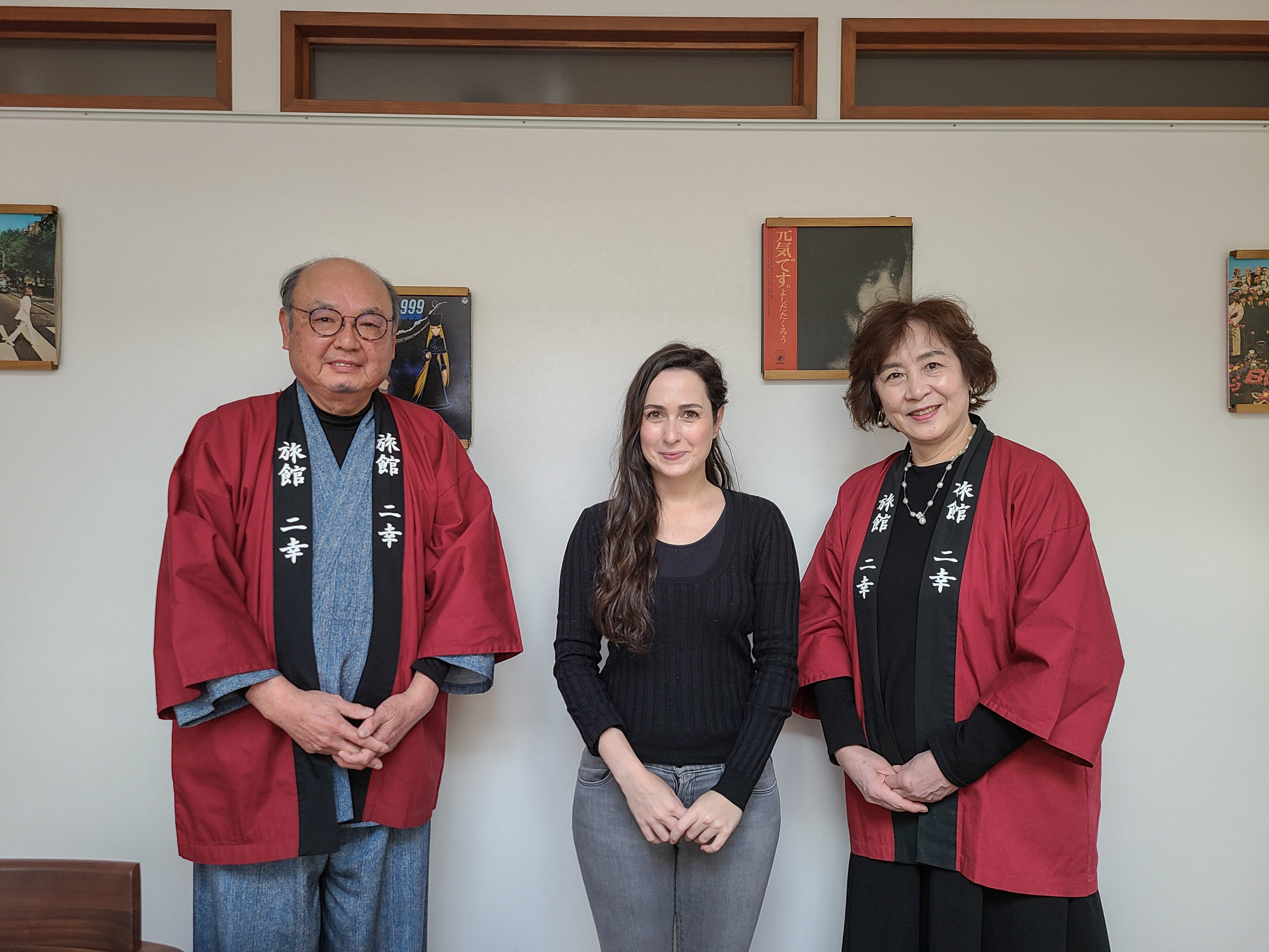 Shimura-san and Eiko-san