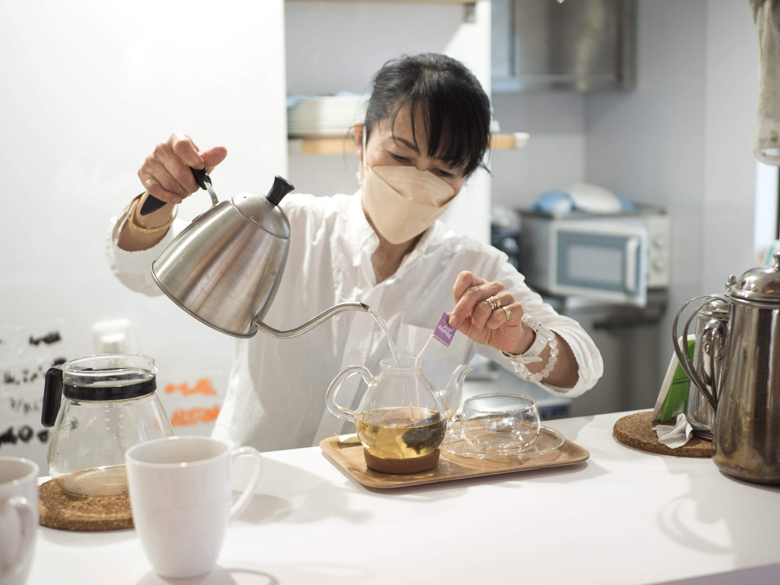 Some herb tea as I wait